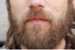 Mouth Man White Average Bearded